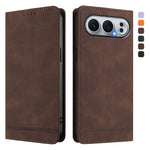 For Honor 500 5G Case RINACASIS RC23 RFID Blocking Wallet Stand PU Leather Phone Cover