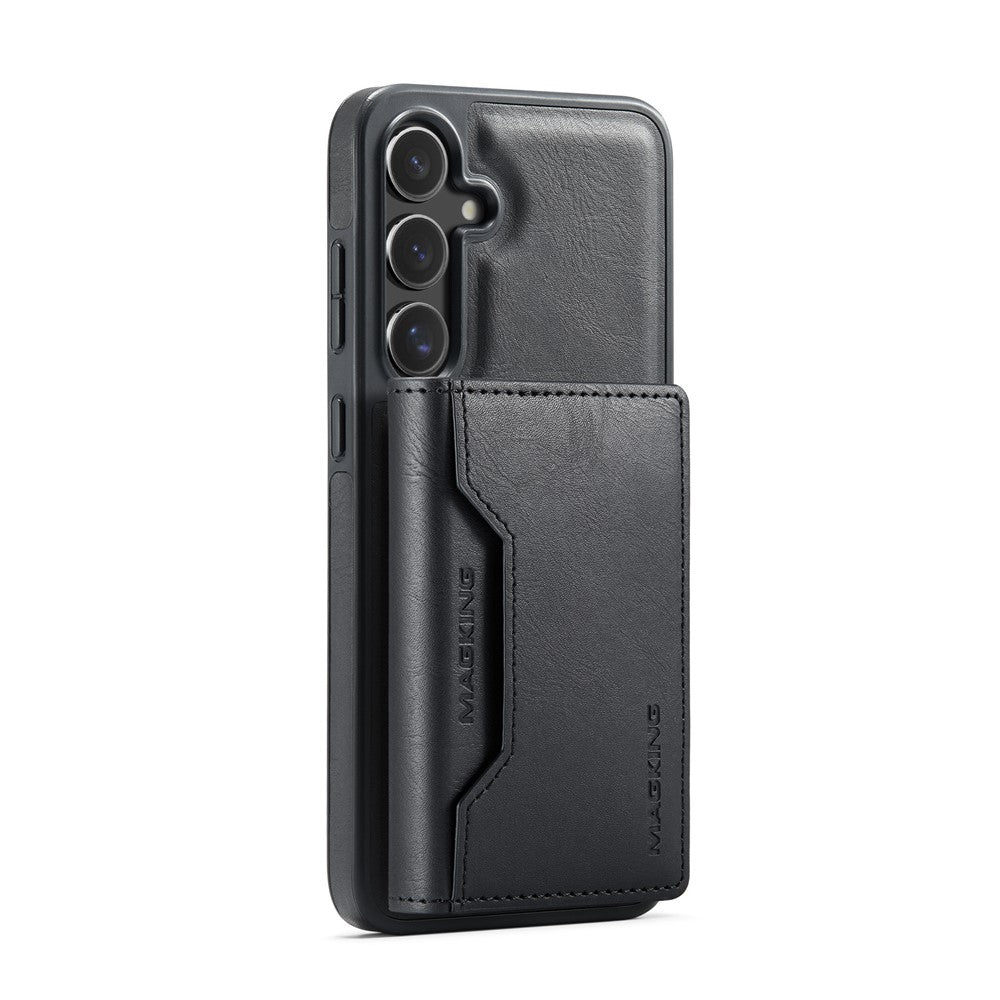 MAGGING K2-serien för Samsung Galaxy S26+ magnetiskt skal PC + TPU + PU mobilskal med RFID-blockerande plånbok