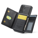 MAGGING K2-serien för Samsung Galaxy S26+ magnetiskt skal PC + TPU + PU mobilskal med RFID-blockerande plånbok