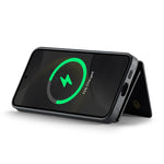 MAGGING K2-serien för Samsung Galaxy S26+ magnetiskt skal PC + TPU + PU mobilskal med RFID-blockerande plånbok