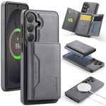 MAGGING K2-serien för Samsung Galaxy S26+ magnetiskt skal PC + TPU + PU mobilskal med RFID-blockerande plånbok