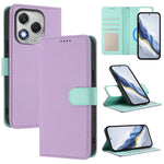 For Honor 400 Lite 5G Leather Case Detachable Wallet Magnetic Phone Cover with Hand Strap