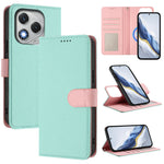 For Honor 400 Lite 5G Leather Case Detachable Wallet Magnetic Phone Cover with Hand Strap