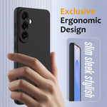 For Samsung Galaxy A57 5G Magnetic Case Anti-Drop Liquid Silicone Phone Cover
