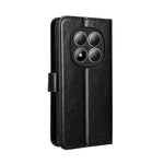 For Xiaomi Redmi Note 15 Pro 4G (Global) PU Leather Case with Strap Crazy Horse Texture Phone Wallet Cover