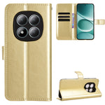For Xiaomi Redmi Note 15 Pro 4G (Global) PU Leather Case with Strap Crazy Horse Texture Phone Wallet Cover