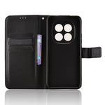 For Xiaomi Redmi Note 15 Pro 4G (Global) Leather Wallet Case with Strap Diamond Texture Phone Cover