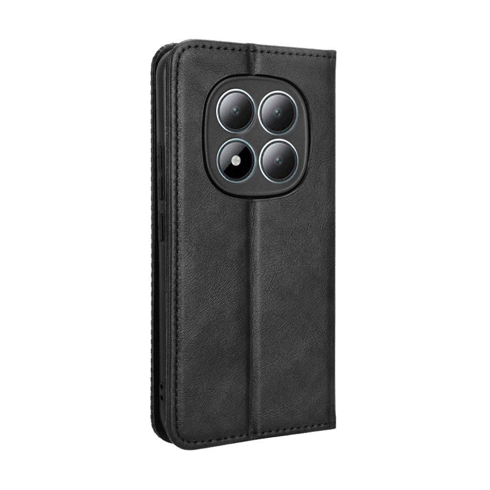 For Xiaomi Redmi Note 15 Pro 4G (Global) Leather Case Wallet Stand Retro Texture Phone Cover