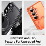 Magnetisk cover til Samsung Galaxy S26 med stativ og TPU-PC-bagside