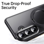 Magnetisk cover til Samsung Galaxy S26 med stativ og TPU-PC-bagside