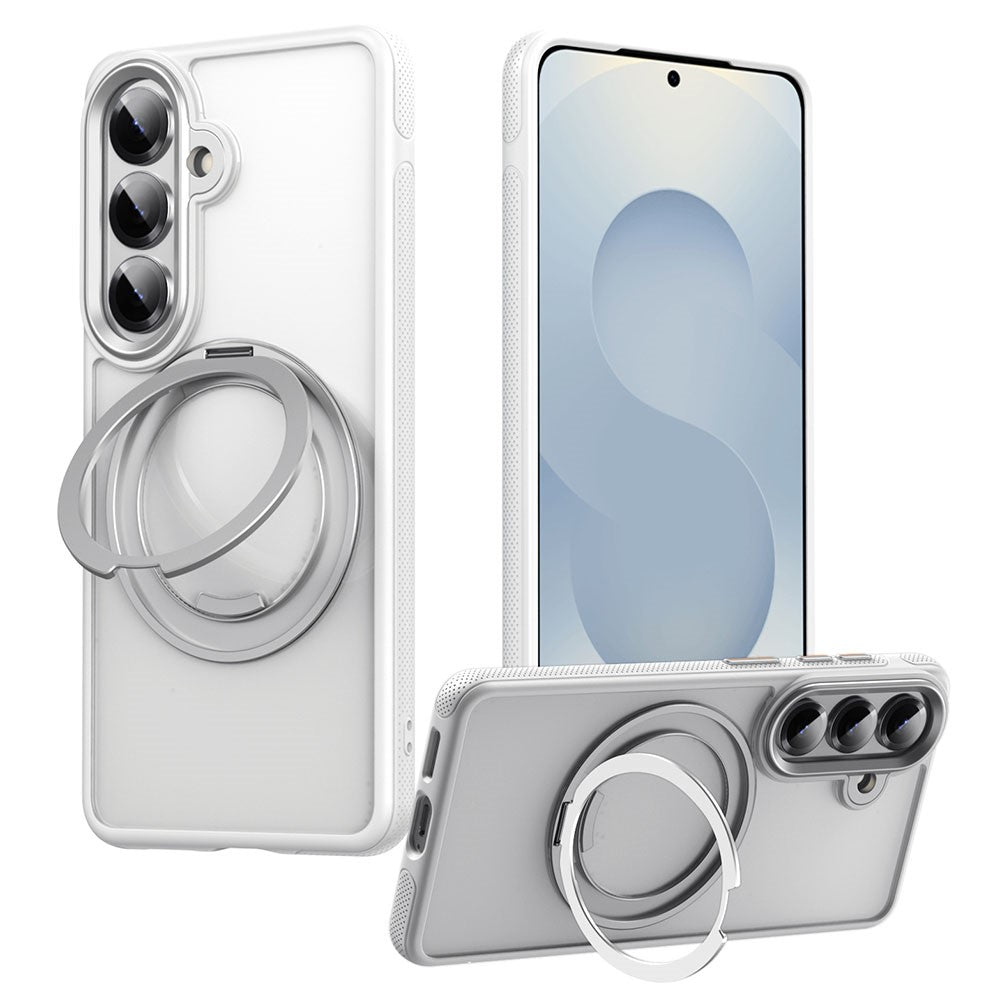 Magnetisk cover til Samsung Galaxy S26 med stativ og TPU-PC-bagside