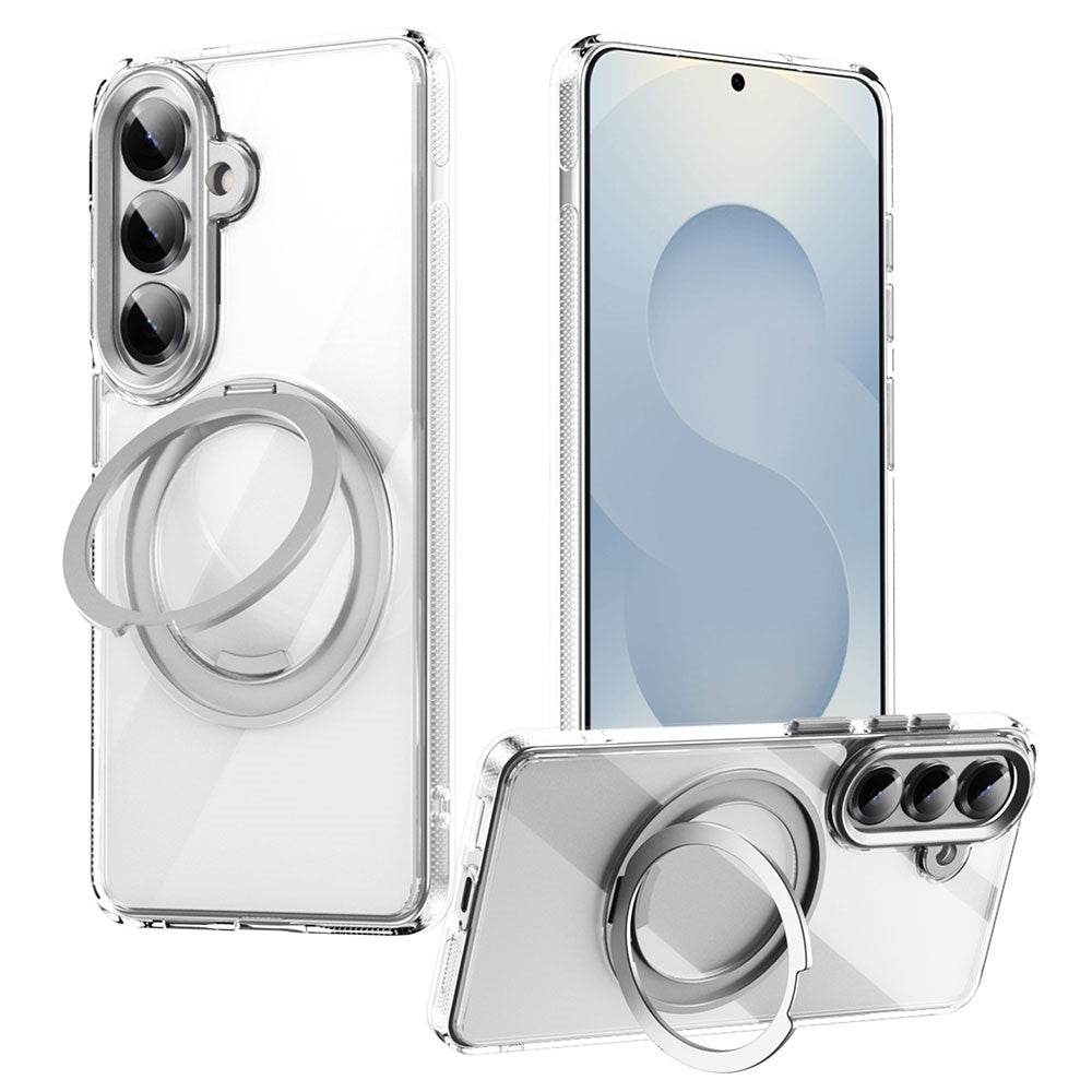 Magnetisk cover til Samsung Galaxy S26 med stativ og TPU-PC-bagside