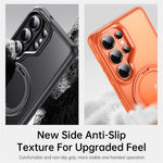 For Samsung Galaxy S26 Ultra Magnetic Case Kickstand TPU PC Phone Back Cover