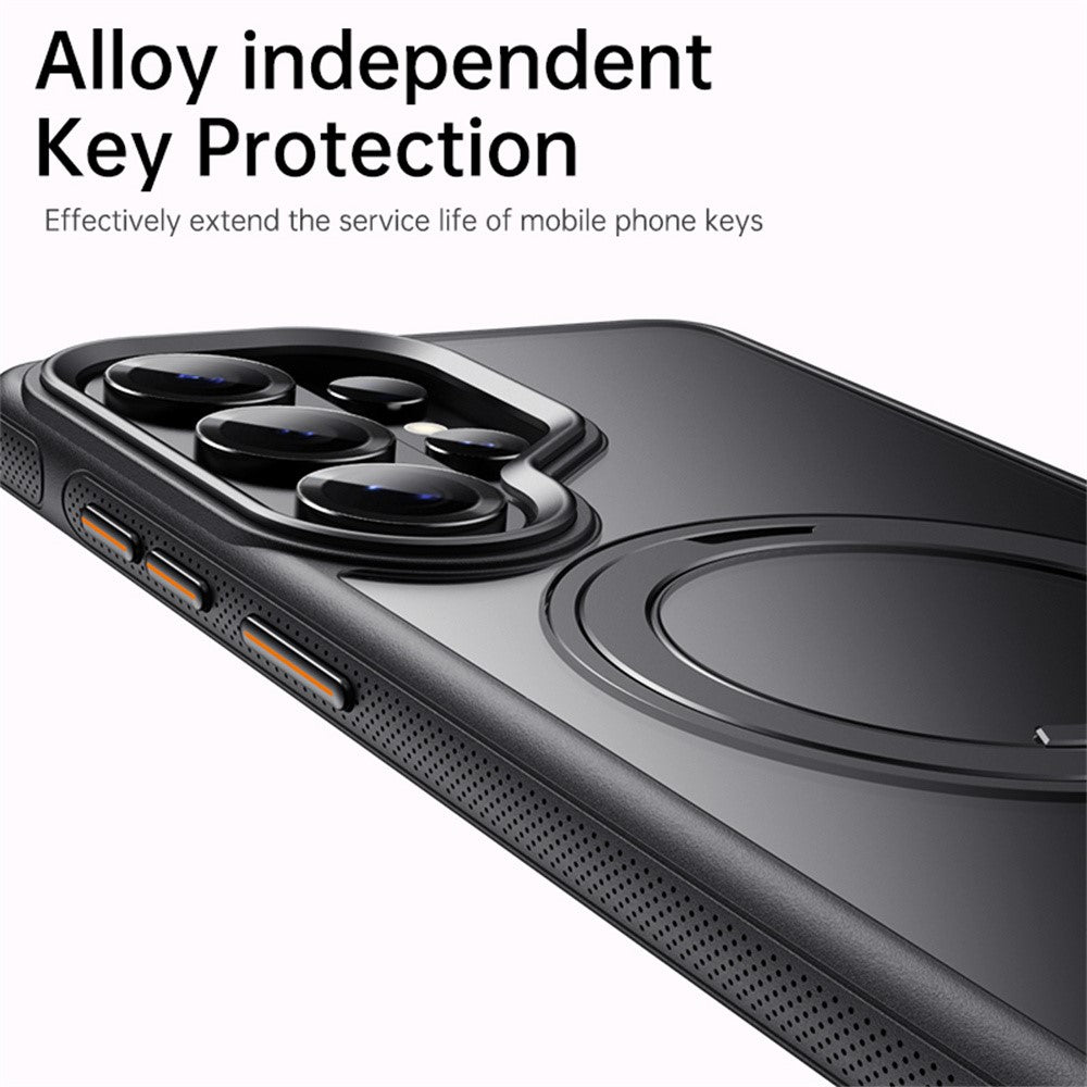 For Samsung Galaxy S26 Ultra Magnetic Case Kickstand TPU PC Phone Back Cover