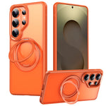 For Samsung Galaxy S26 Ultra Magnetic Case Kickstand TPU PC Phone Back Cover