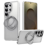 For Samsung Galaxy S26 Ultra Magnetic Case Kickstand TPU PC Phone Back Cover