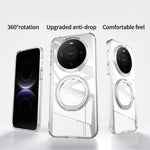 For Huawei Mate 80  /  Mate 80 Pro Magnetic Case TPU + Acrylic + Metal Kickstand Matte Phone Cover