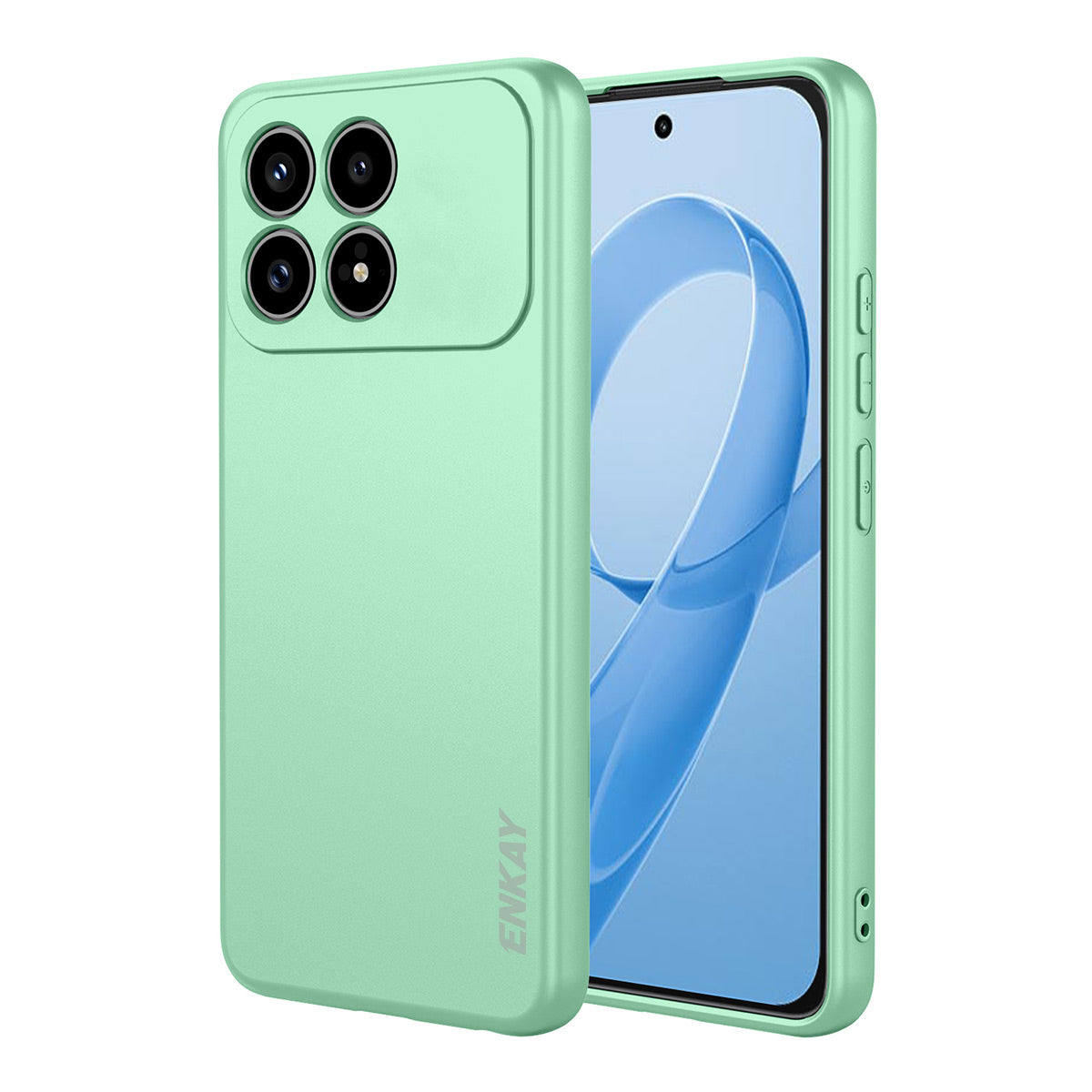 ENKAY HAT PRINCE For Xiaomi Redmi K90 5G / Xiaomi Poco F8 Pro 5G Silicone Case   Straight Edge Cell Phone Back Cover