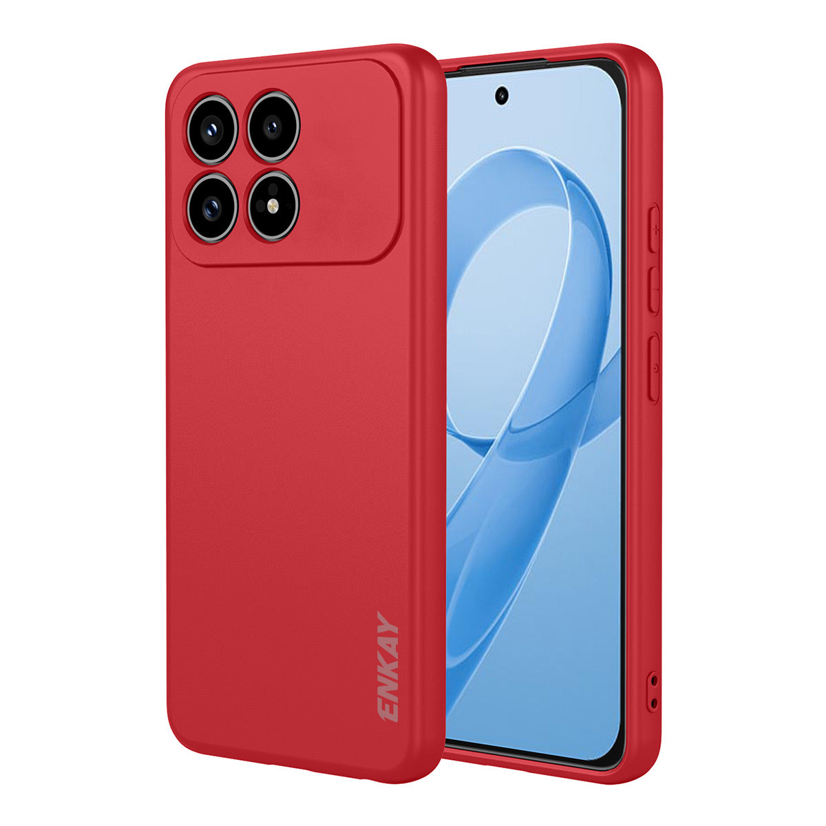 ENKAY HAT PRINCE For Xiaomi Redmi K90 5G / Xiaomi Poco F8 Pro 5G Silicone Case   Straight Edge Cell Phone Back Cover
