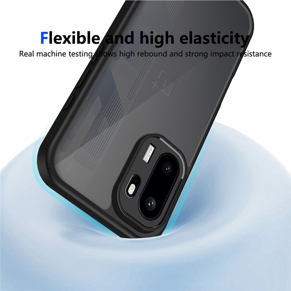 Fodral för OnePlus 15R 5G / Ace 6T 5G / Ace 6 5G Skin Touch Matt PC + TPU Fallskyddande mobilskal