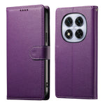 For Xiaomi Redmi Note 15 Pro 4G (Global) Case Magnetic Snap Litchi Texture Leather Wallet Phone Cover with Wrist Strap