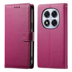 For Xiaomi Redmi Note 15 Pro 4G (Global) Case Magnetic Snap Litchi Texture Leather Wallet Phone Cover with Wrist Strap
