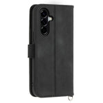 Til Samsung Galaxy A57 5G Etui Blomstermønster PU Læder Pung Telefoncover med Rem