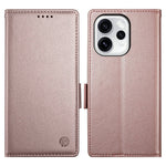 Oppo Reno15 Pro Max 5G (Global) / Reno15 Pro 5G (Kina) mobilstativetui i PU-læder og tegnebogsetui