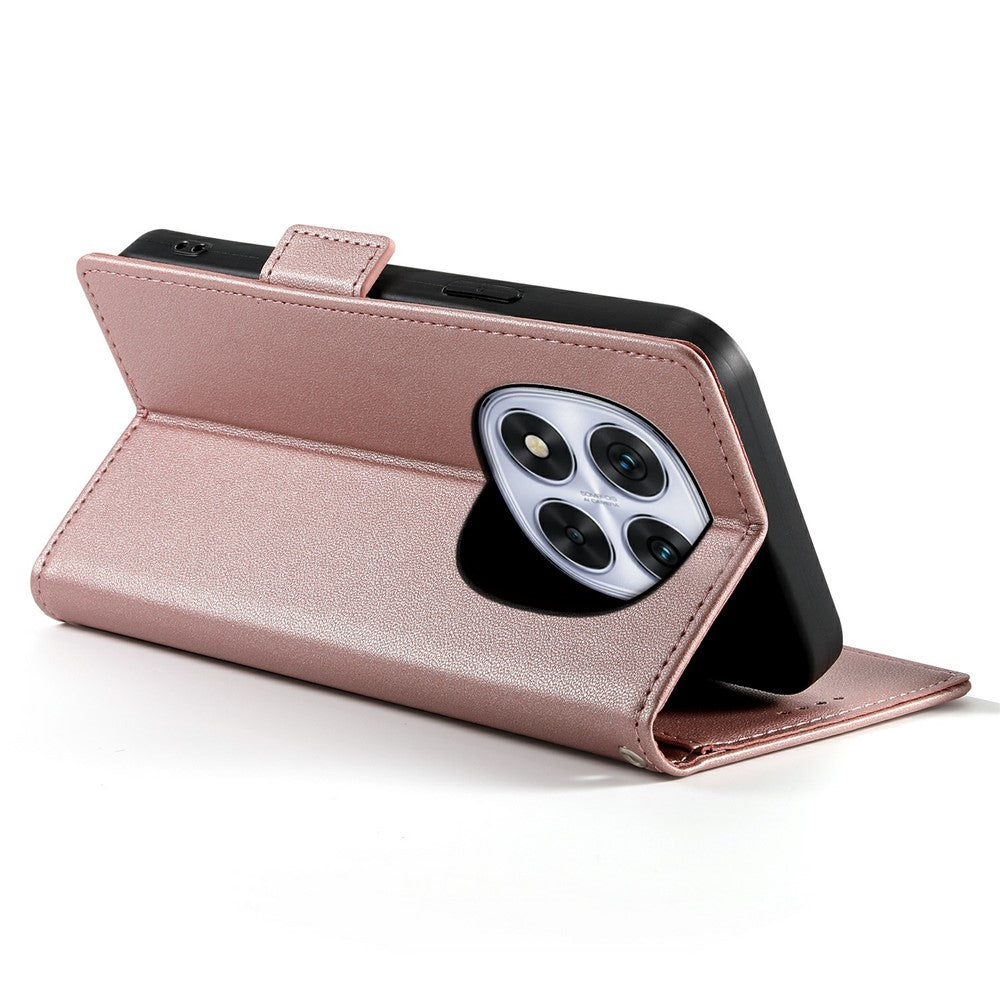 For Xiaomi Redmi Note 15 Pro 4G (Global) Stand Case PU Leather Wallet Phone Cover