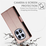 For Xiaomi Redmi Note 15 Pro 4G (Global) Stand Case PU Leather Wallet Phone Cover