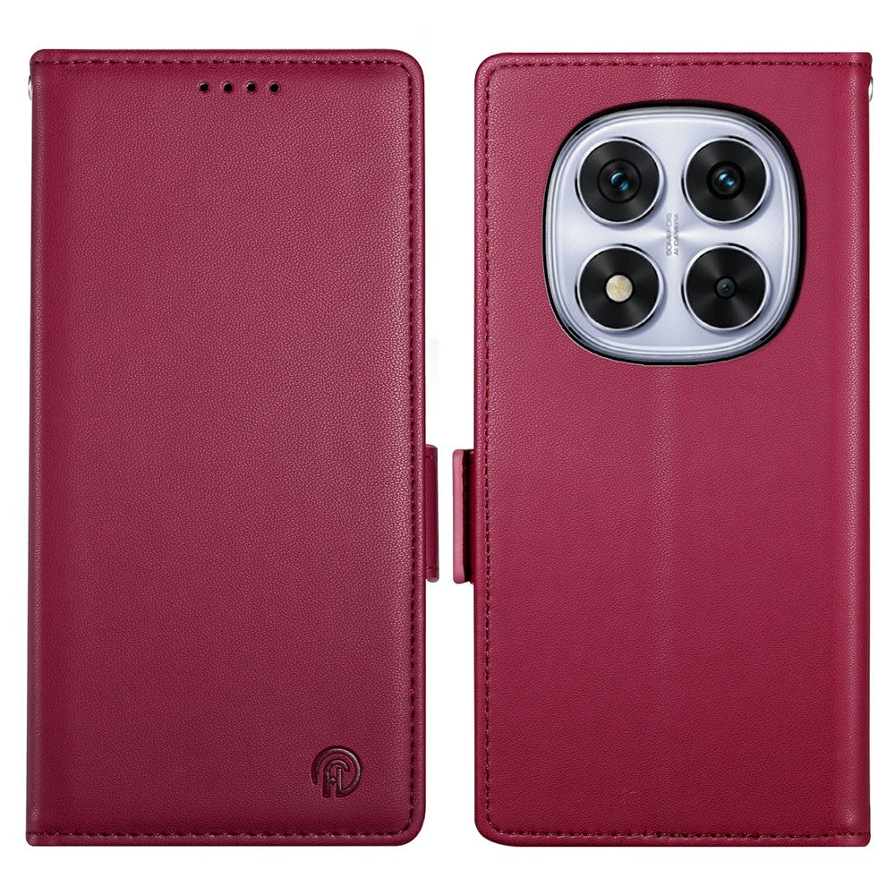 For Xiaomi Redmi Note 15 Pro 4G (Global) Stand Case PU Leather Wallet Phone Cover