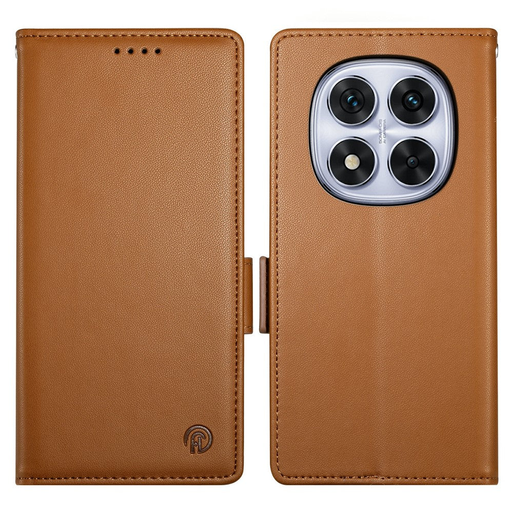 For Xiaomi Redmi Note 15 Pro 4G (Global) Stand Case PU Leather Wallet Phone Cover