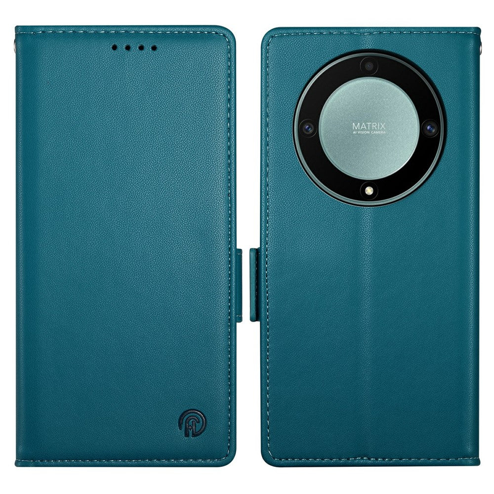 Stand Case for Honor Magic8 Lite 5G / X70 5G / X9d 5G PU Leather Wallet Phone Cover