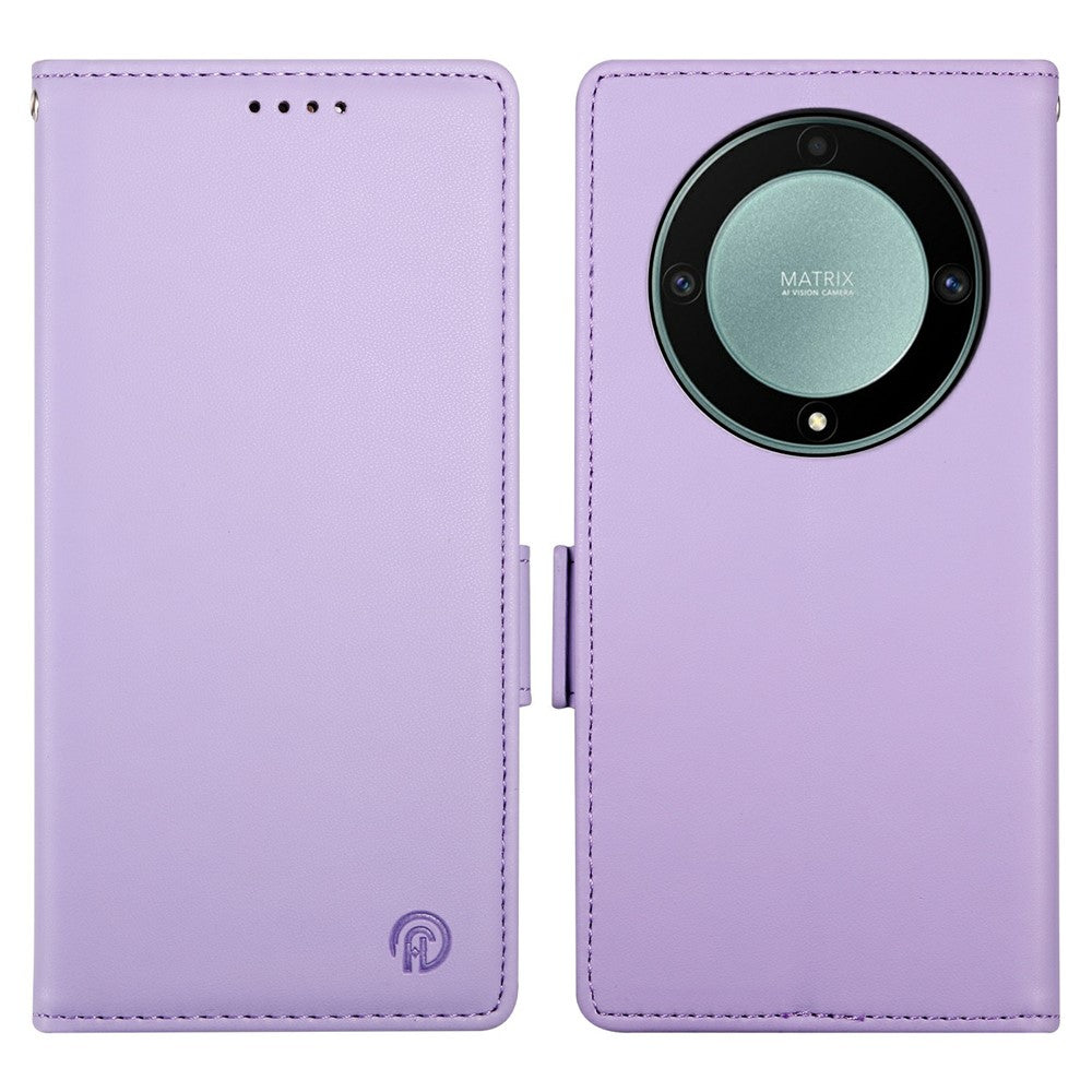 Stand Case for Honor Magic8 Lite 5G / X70 5G / X9d 5G PU Leather Wallet Phone Cover