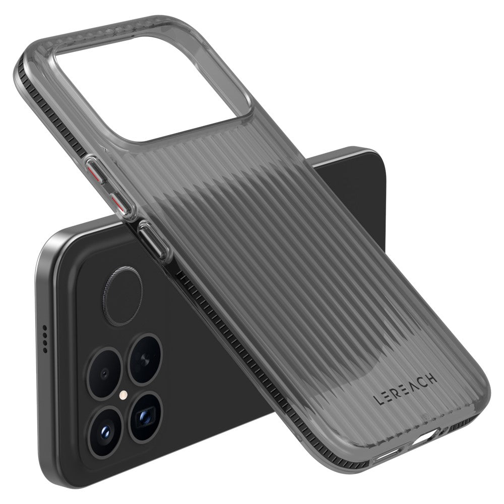 LEREACH TOC Series for Xiaomi Poco F8 Ultra / Redmi K90 Pro Max 5G Case Flowing Grid PC Phone Cover