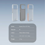 LEREACH TOC Series for Xiaomi Poco F8 Ultra / Redmi K90 Pro Max 5G Case Flowing Grid PC Phone Cover