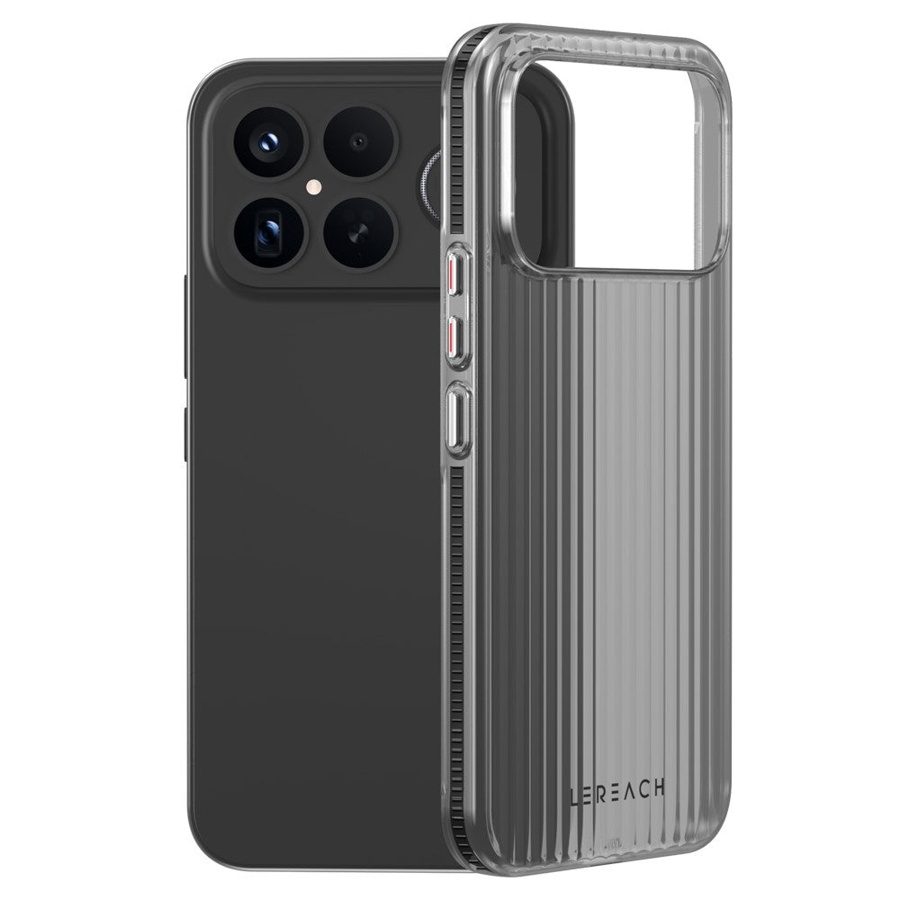 LEREACH TOC Series for Xiaomi Poco F8 Ultra / Redmi K90 Pro Max 5G Case Flowing Grid PC Phone Cover