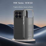 LEREACH TOC Series for Xiaomi Poco F8 Ultra / Redmi K90 Pro Max 5G Case Flowing Grid PC Phone Cover