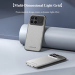 LEREACH TOC Series for Xiaomi Poco F8 Ultra / Redmi K90 Pro Max 5G Case Flowing Grid PC Phone Cover