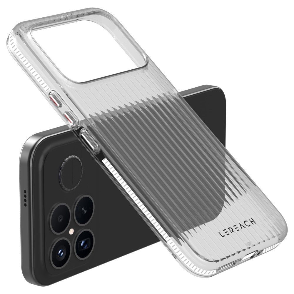 LEREACH TOC Series for Xiaomi Poco F8 Ultra / Redmi K90 Pro Max 5G Case Flowing Grid PC Phone Cover