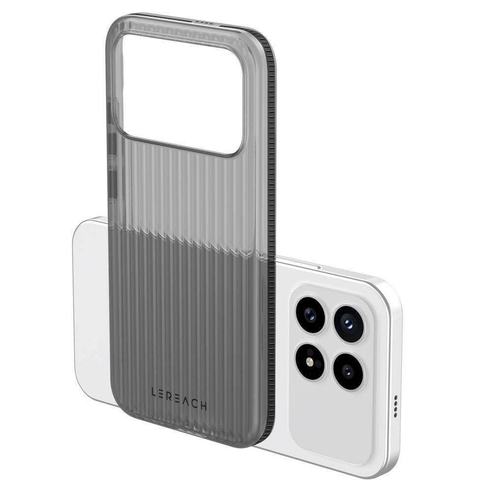 LEREACH TOC Series for Xiaomi Poco F8 Pro 5G / Redmi K90 5G Case Flowing Grid PC Phone Cover