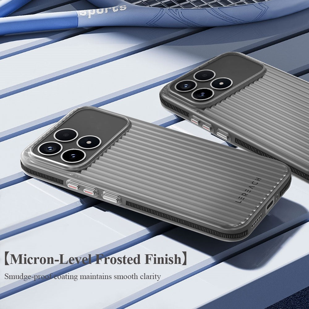 LEREACH TOC Series for Xiaomi Poco F8 Pro 5G / Redmi K90 5G Case Flowing Grid PC Phone Cover