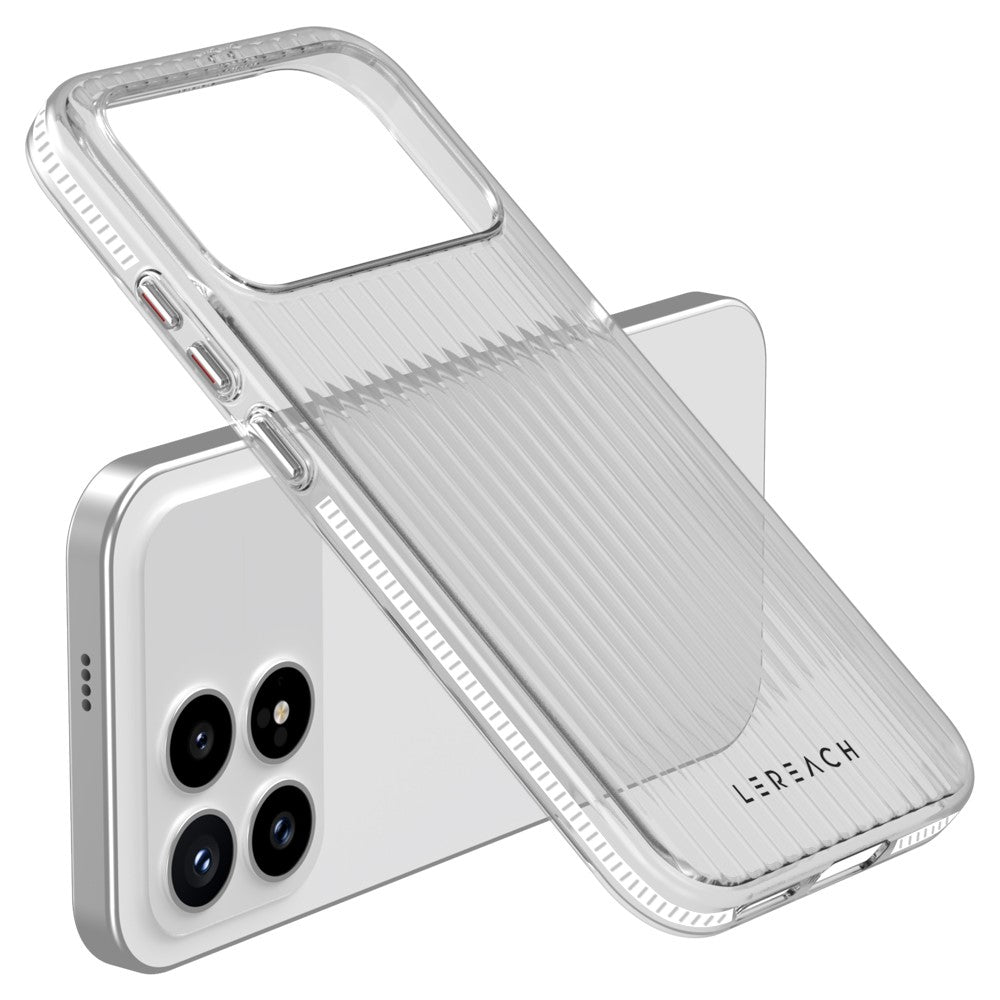 LEREACH TOC Series for Xiaomi Poco F8 Pro 5G / Redmi K90 5G Case Flowing Grid PC Phone Cover