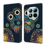 Xiaomi Poco M8 Pro 5G / Redmi Note 15 Pro+ 5G (Global) Plånboksfodral Mönstertryck PU-läder Flip Stand mobilskal