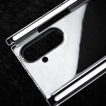 For Samsung Galaxy Z TriFold 5G Clear Case Hard PC Double Axis Anti-Scratch Phone Cover