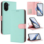 OnePlus Ace 5 Racing 5G / OnePlus Nord CE5 5G Läderfodral Avtagbart Plånboksfodral Magnetiskt mobilfodral med Handrem
