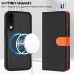 OnePlus Ace 5 Ultra 5G / OnePlus Nord 5 5G Läderfodral Avtagbart Plånboksfodral Magnetiskt mobilfodral med Handrem