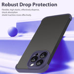 iPhone 13 Pro-skal Ramlöst mobilhörnskydd TPU-stötfångarskydd med kameralinsskydd