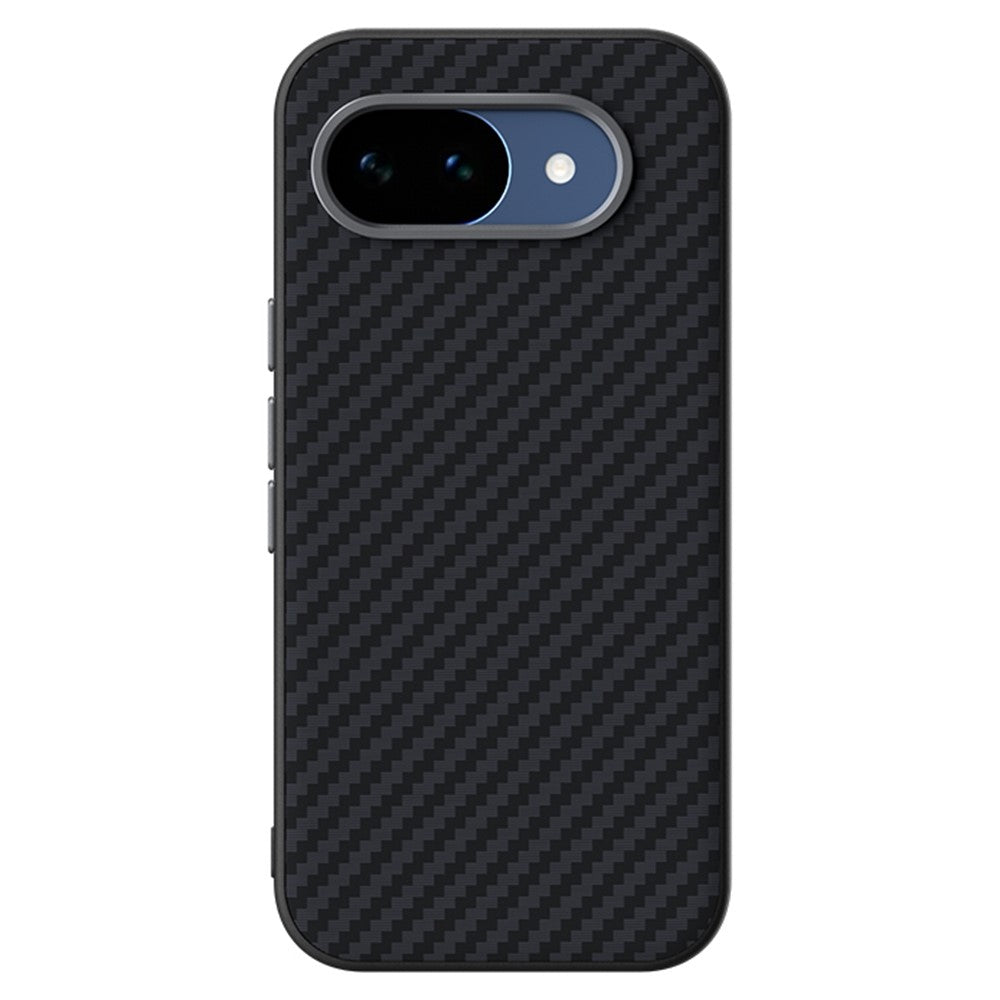 ABEEL For Google Pixel 10a Magnetic Case Carbon Fiber Texture Phone Back Cover