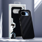 ABEEL For Google Pixel 10a Magnetic Case Carbon Fiber Texture Phone Back Cover